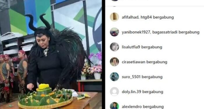 Rayakan Ulang Tahun ke-47, Yenny Wahid Berubah Jadi Penyihir jahat Ala Angelina Jolie di Maleficent
