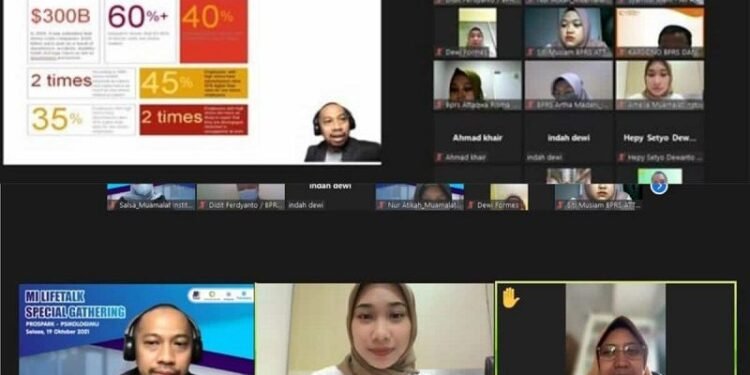 Eratkan Relationship, MI Gelar Webinar Client Gathering
