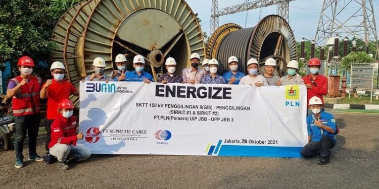 Dua Proyek Resmi Energize, Hadiah HLN ke 76 dari PLN UIP JBB