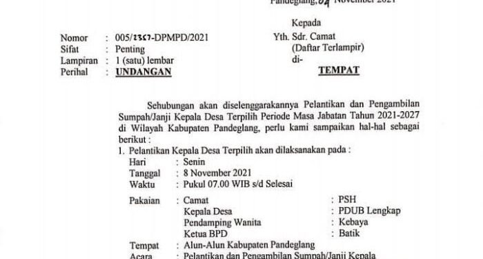 Digelar Besok, Pelantikan Kepala Desa Terpilih di Pandeglang Diprotes, Ada Apa? 1 Digelar Besok, Pelantikan Kepala Desa Terpilih di Pandeglang Diprotes, Ada Apa?