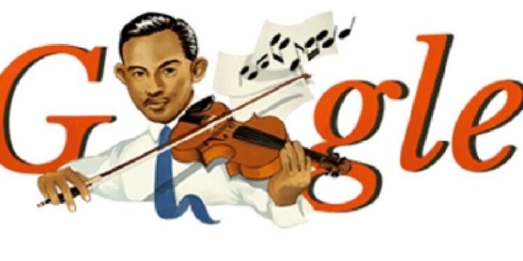 Google Rayakan Hari Pahlawan 10 November dengan Menjadikan Ismail Marzuki sebagai Google Doodle