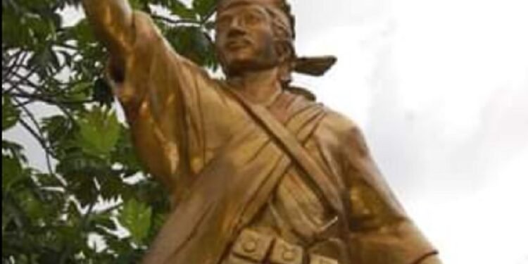 Ki Salmin Pejuang Pandeglang yang Dijadikan Patung di Halaman Markas Kodim 0601, Sekali Berarti Sudah itu Mati