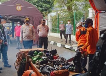 Hadapi Bencana Alam, Ribuan Personil dan Peralatan dari Berbagai Lembaga di Lebak Disiapkan