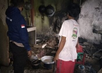 Gas Elpiji Diduga Jadi Pemicu Warung Penjual Bubur di Pandeglang Ludes Terbakar