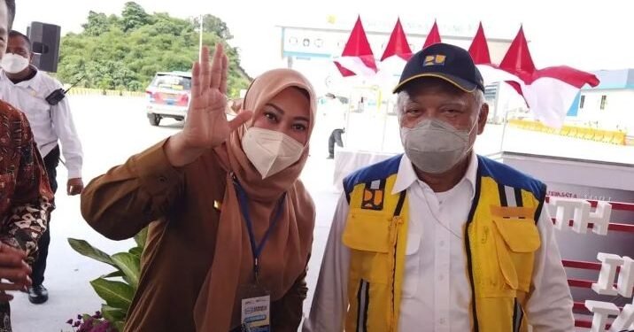 Tol Serang-Panimbang Seksi I Diresmikan, Bupati Irna: Kami Sangat Menunggu Realisasi Seksi III