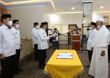 Pengurus Yayasan Masjid Agung Ats Tsauroh Dikukuhkan, Ini PR yang Harus Dituntaskan