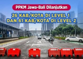 Daerah yang Masuk Daftar PPKM Jawa-Bali Level 1 dan Level 2 Terbaru Sampai 29 November 4 Daerah yang Masuk Daftar PPKM Jawa-Bali Level 1 dan Level 2 Terbaru Sampai 29 November