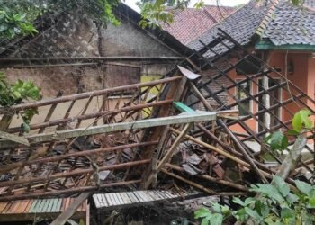 Pohon Durian Tumbang, Satu Rumah Warga Tembong Carita Pandeglang Porakporanda