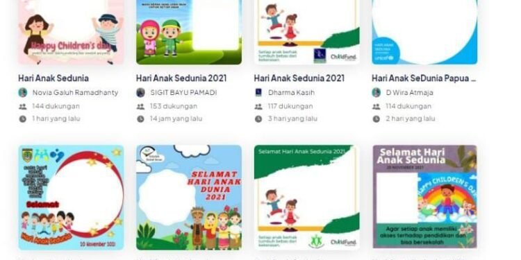 17 Link Twibbon Hari Anak Sedunia 20 November 2021, Terbaru, Terkeren dan Terpopuler 1 17 Link Twibbon Hari Anak Sedunia 20 November 2021, Terbaru, Terkeren dan Terpopuler