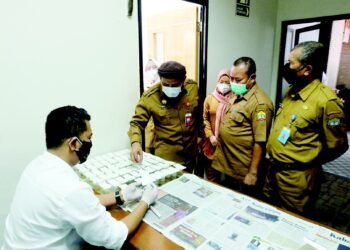 100 Pejabat Eselon II dan III Pemkot Serang Dites Urine