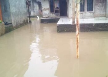 Air Kali Cilemer di Patia Pandeglang Meluap, 227 Rumah Tergenang