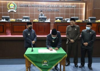 DPRD Kota Serang Setujui Raperda APBD Tahun Anggaran 2022
