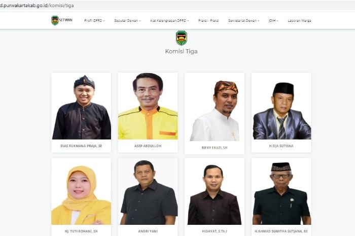 Profil 3 Anggota DPRD Kabupaten Purwakarta, Kepergok Main Catur Lalu Disuruh Dedi Mulyadi Pungut Sampah