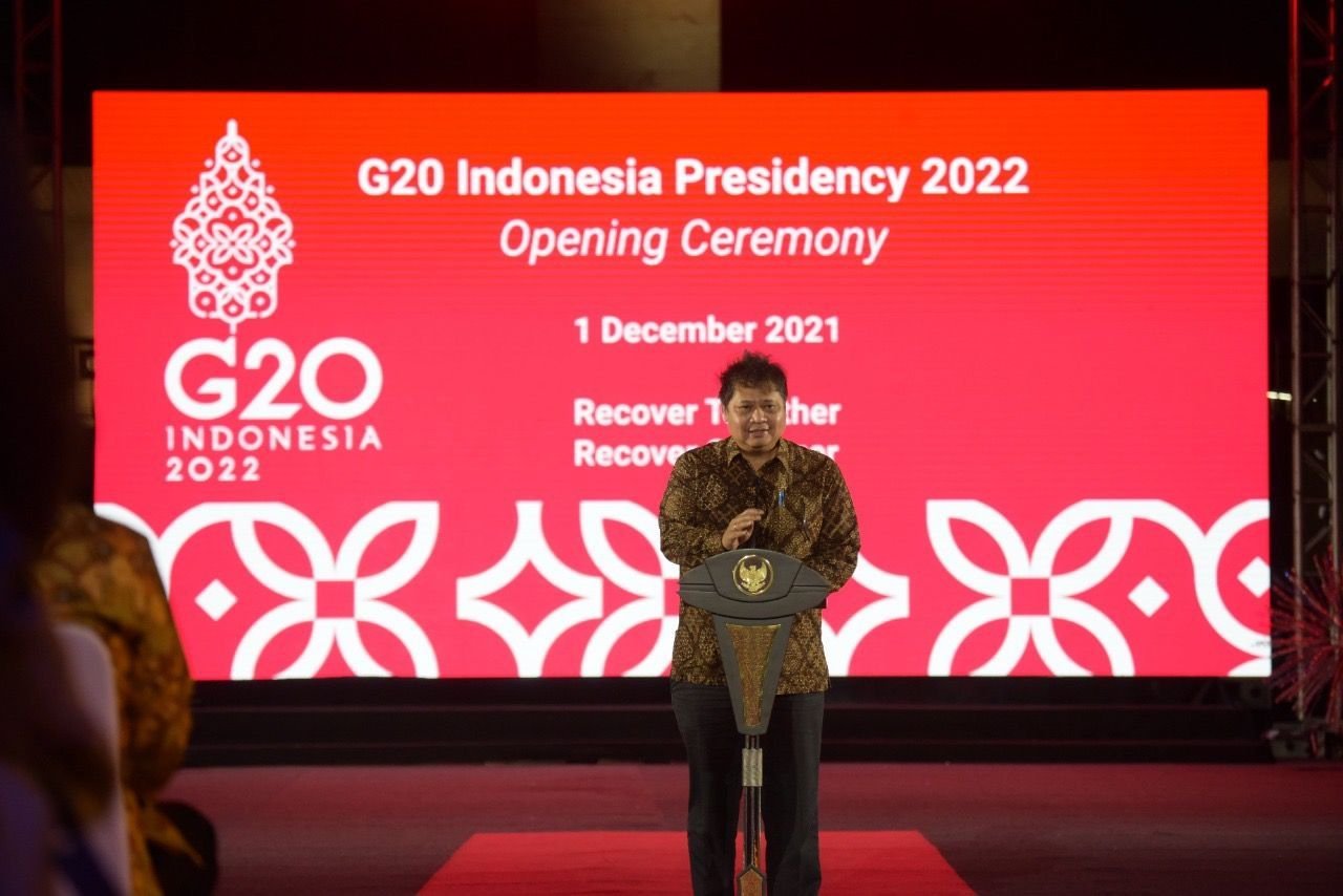 Opening Ceremony Presidensi G20 Indonesia Bertujuan agar dunia dapat keluar dari Krisis