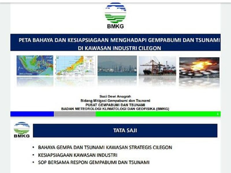 Prakiraan BMKG, 4 Kecamatan di Cilegon yang Rawan Diterjang Tsunami Setinggi 6 - 10 Meter