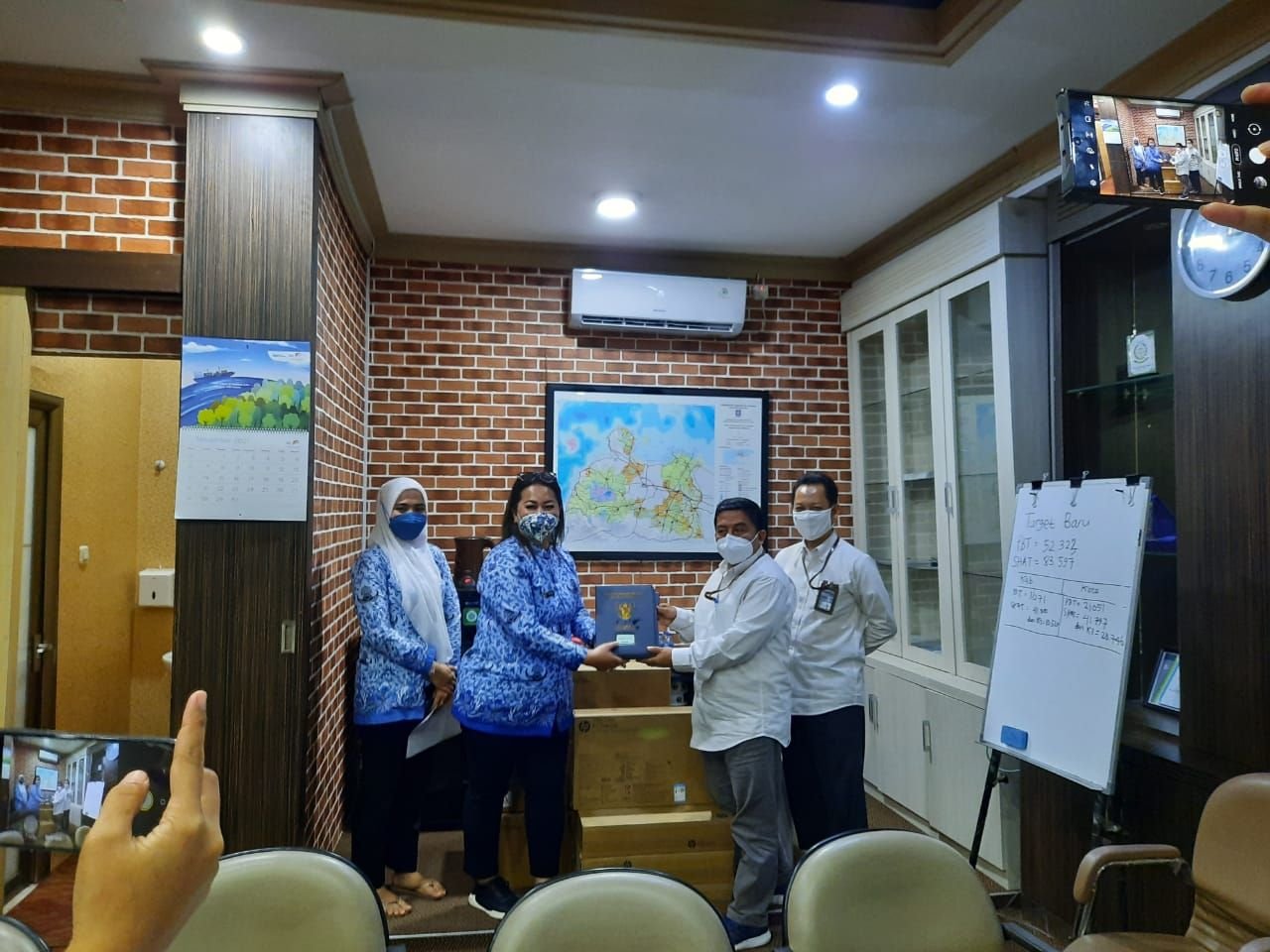 ATR BPN Kota Serang Serahkan 18 Sertifikat PLN