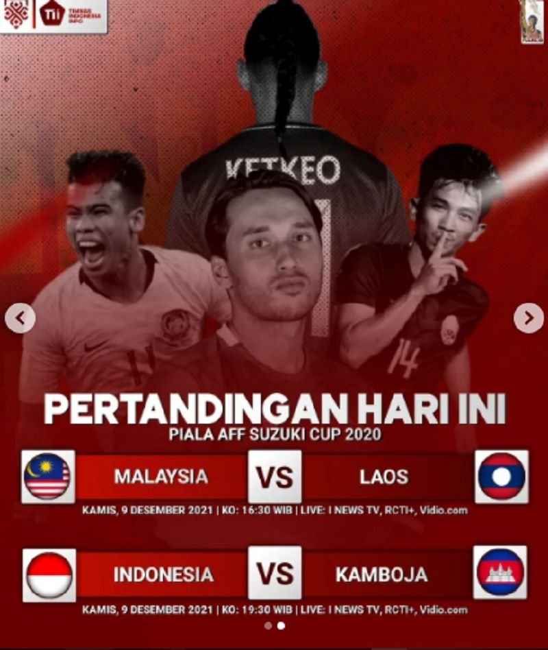 Ini Dia Ranking FIFA Indonesia dan Kamboja yang Akan Bertanding di Piala AFF 2020 1 Ini Dia Ranking FIFA Indonesia dan Kamboja yang Akan Bertanding di Piala AFF 2020