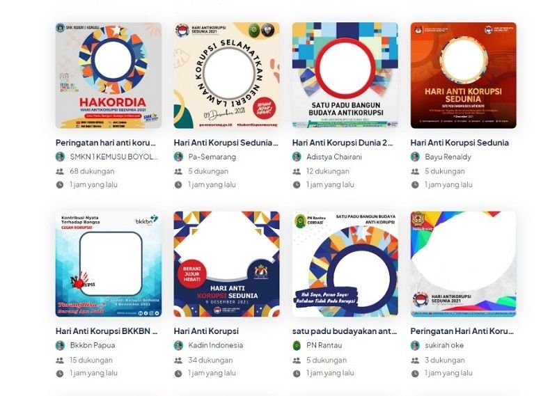 17 Link Twibbon Hari Antikorupsi Sedunia, 9 Desember 2021, Paling Keren, Terbaru dan Terpopuler 1 17 Link Twibbon Hari Antikorupsi Sedunia, 9 Desember 2021, Paling Keren, Terbaru dan Terpopuler