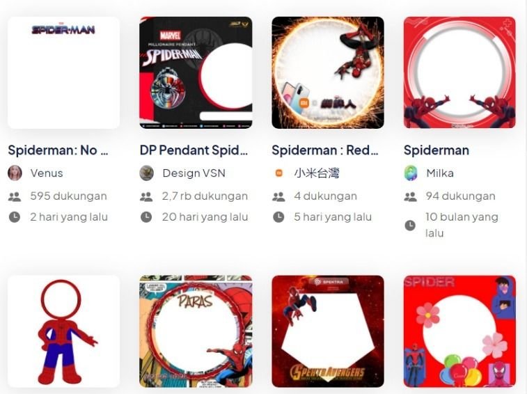 7 Link Twibbon Menyambut Film Spiderman No Way Home, Terkeren Cocok Dipasang di Medsos