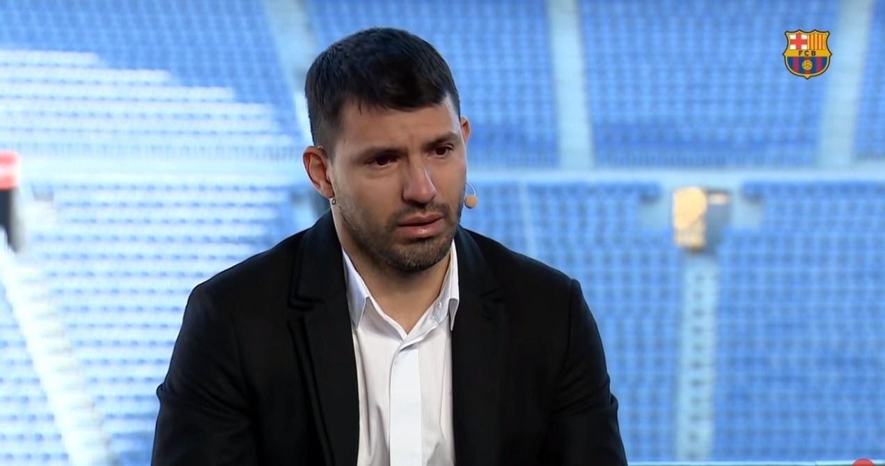 Profil dan Perjalanan Karir Sergio Aguero yang Putuskan Pensiun Usai Mengidap Penyakit Jantung 3 Berurai Air Mata, Sergio Aguero Resmi Putuskan Pensiun sebagai Pesepakbola di Usia 33 Tahun