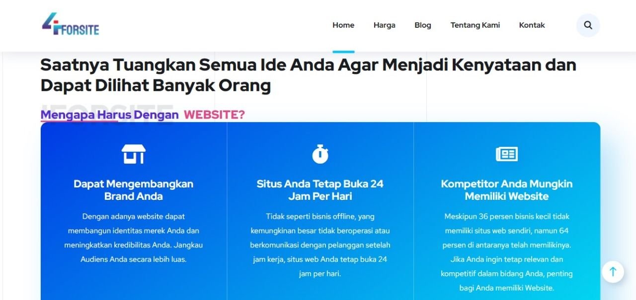 Buat Website di Iforsite Cuman Rp700.000 per Tahun 6 Buat Website di Iforsite Cuman Rp700.000 per Tahun