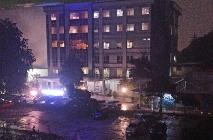 RSUP Dr Kariadi Semarang Kebakaran Hebat, Ruas Jalan Ditutup Total