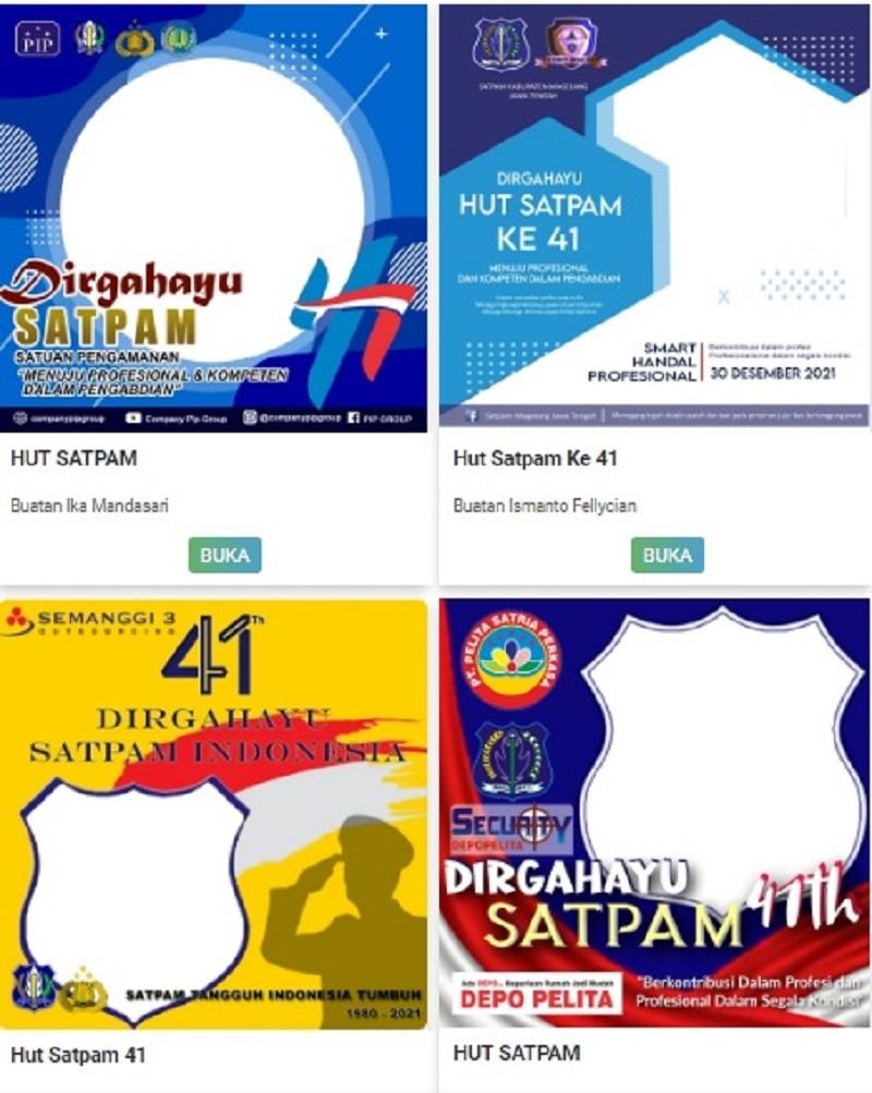 Terbaru, 10 Link Twibbon HUT SATPAM Keren dan Gratis Untuk Dibagikan di Media Sosial