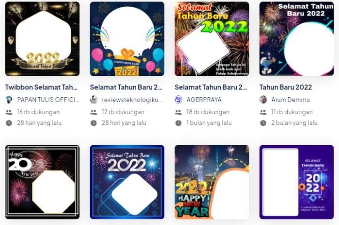 17 Link Twibbon Selamat Tahun Baru 2022 Terkeren untuk Diunggah di Media Sosial 1 17 Link Twibbon Selamat Tahun Baru 2022 Terkeren untuk Diunggah di Media Sosial