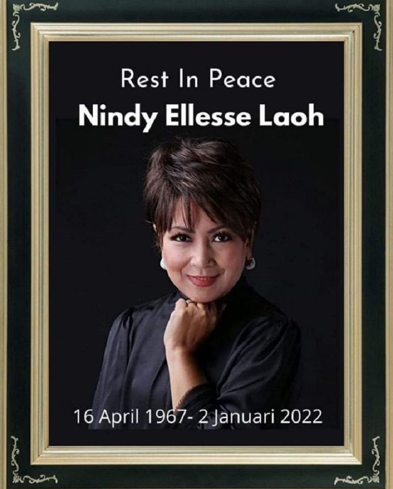 Profil dan Biodata Lengkap Nindy Ellesse Laoh, Penyanyi Senior yang Kini Telah Meninggal Dunia 1 Profil dan Biodata Lengkap Nindy Ellesse Laoh, Penyanyi Senior yang Kini Telah Meninggal Dunia