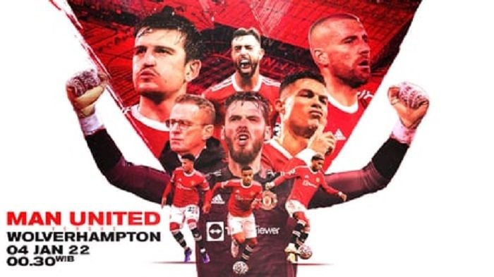 Link Live Streaming Manchester United Vs Wolves, Berikut Prediksi Head to Head dan Susunan Pemain