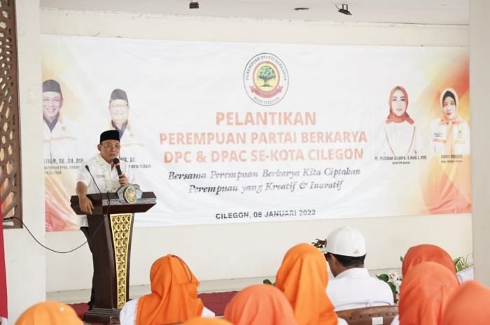 Lantik Pengurus Perempuan Partai Berkarya Kota Cilegon, Helldy Agustian Minta Berlomba-lomba Dalam Kebajikan 1 Lantik Pengurus Perempuan Partai Berkarya Kota Cilegon, Helldy Agustian Minta Berlomba-lomba Dalam Kebajikan