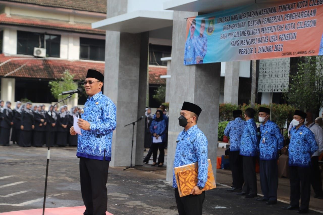 Tebak Quran Surat Ini saat Apel, ASN Cilegon Dapat Hadiah Umrah dari Walikota Cilegon Helldy Agustian