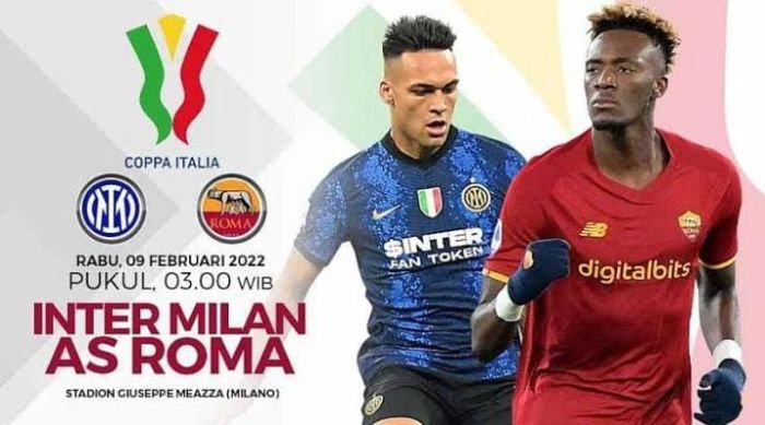Preview dan Link Live Streaming Perempat Final Coppa Italia: Inter Milan Vs AS Roma 1 Preview dan Link Live Streaming Perempat Final Coppa Italia: Inter Milan Vs AS Roma
