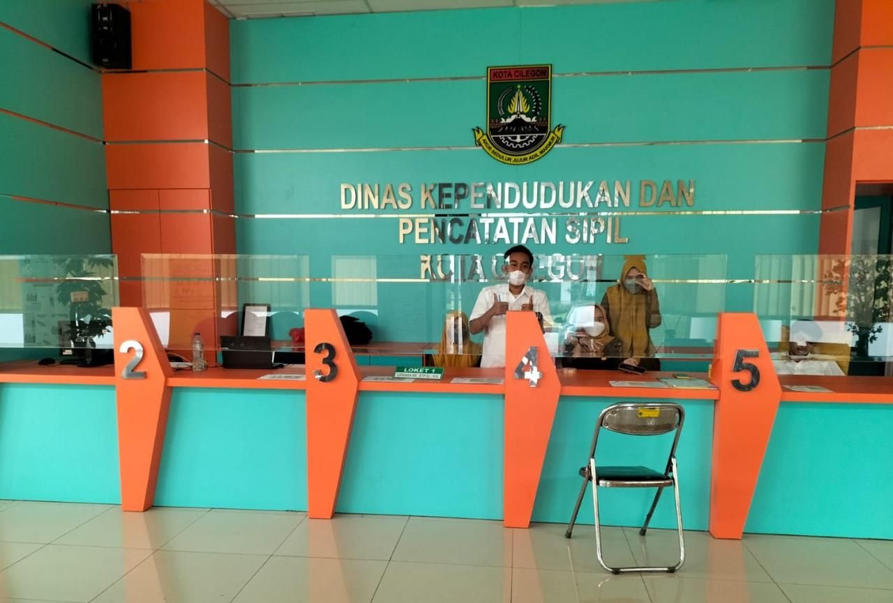 Covid-19 di Kota Cilegon Meningkat, Disdukcapil Berikan Pilihan Layanan Online Maupun Offline