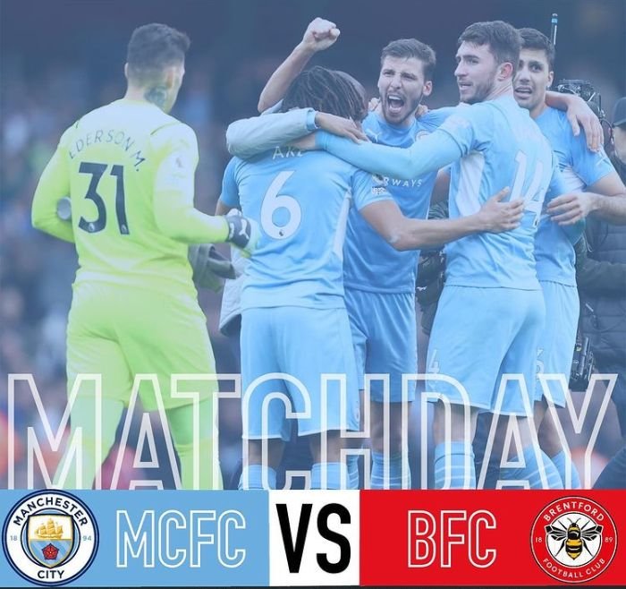 Link Live Streaming Manchester City Vs Brentford, Pekan ke-24 Premier League 1 Link Live Streaming Manchester City Vs Brentford, Pekan ke-24 Premier League