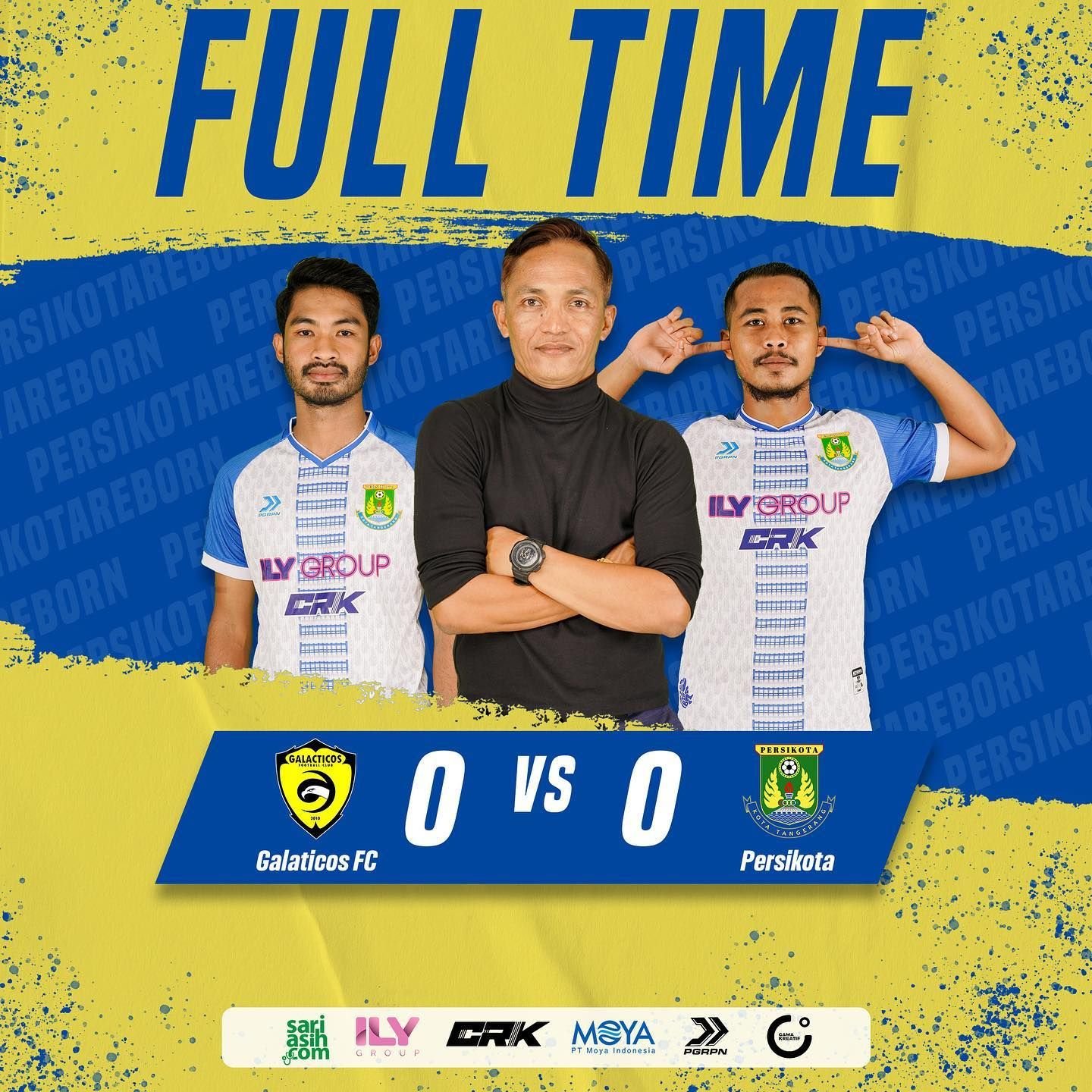 Berbagi 1 Poin, Persikota Kokoh Pimpin Grup A 1 Berbagi 1 Poin, Persikota Kokoh Pimpin Grup A