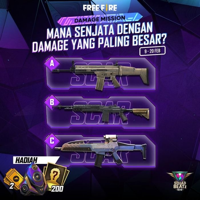 Segera Klaim! Kode Redeem FF Free Fire Terbaru 10 Februari 2022, Dapatkan Skin dan Diamond Gratis