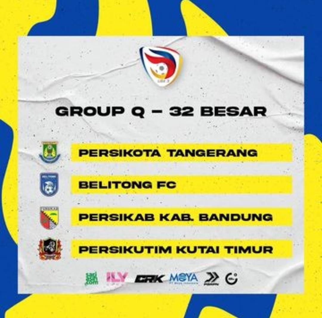 Klub Milik Prilly Latuconsina Lolos 32 Besar Liga 3, Persikota Tangerang Masuk Grup Neraka. 4 Klub Milik Prilly Latuconsina Lolos 32 Besar Liga 3, Persikota Tangerang Masuk Grup Neraka.