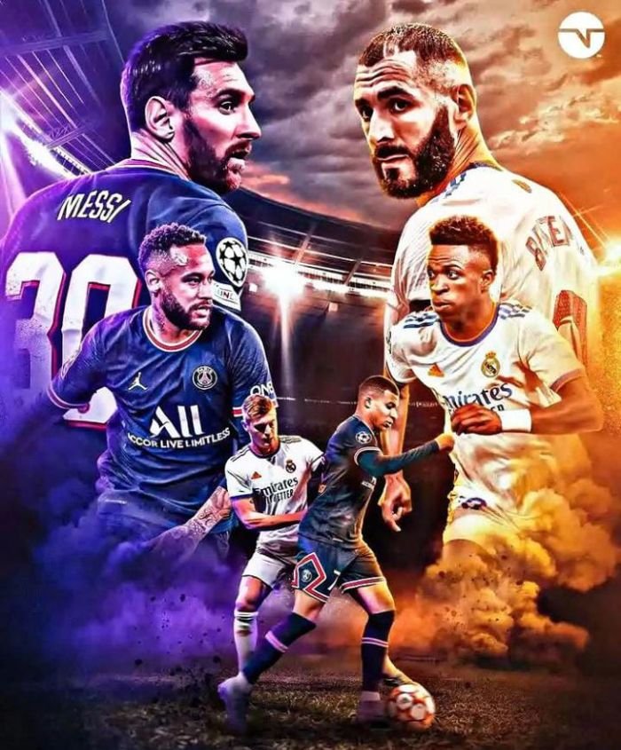 Link Live Streaming PSG Vs Real Madrid, Duel Dua Tim Elit Eropa di Babak 16 Besar Liga Champions