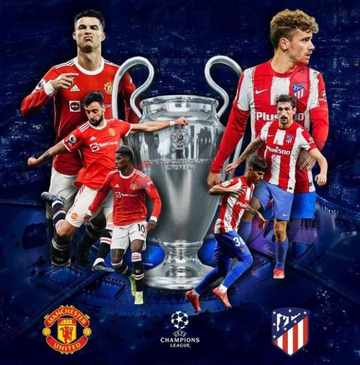 Link Live Streaming Atletico Madrid vs Manchester United, Laga Big Match Babak 16 Besar Liga Champions 4 Link Live Streaming Atletico Madrid vs Manchester United, Laga Big Match Babak 16 Besar Liga Champions