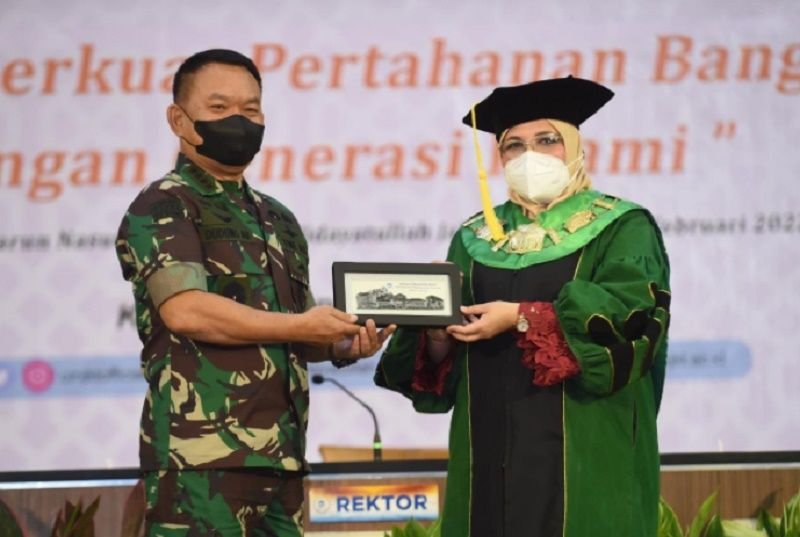 Jenderal TNI Dudung Abdurachman Orasi Ilmiah di Hadapan Mahasiswa UIN Jakarta, Bahas Era Post Truth