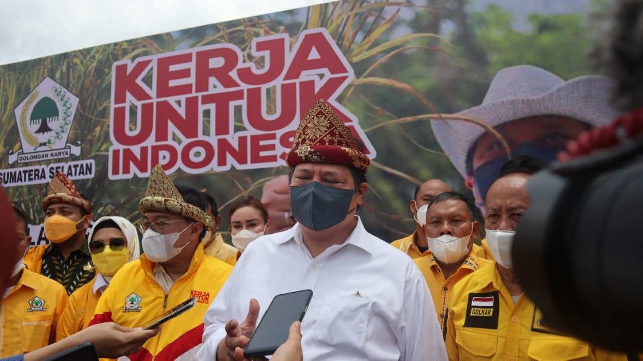 Serap Aspirasi dan Sapa Warga, Airlangga Diminta Jadi Presiden