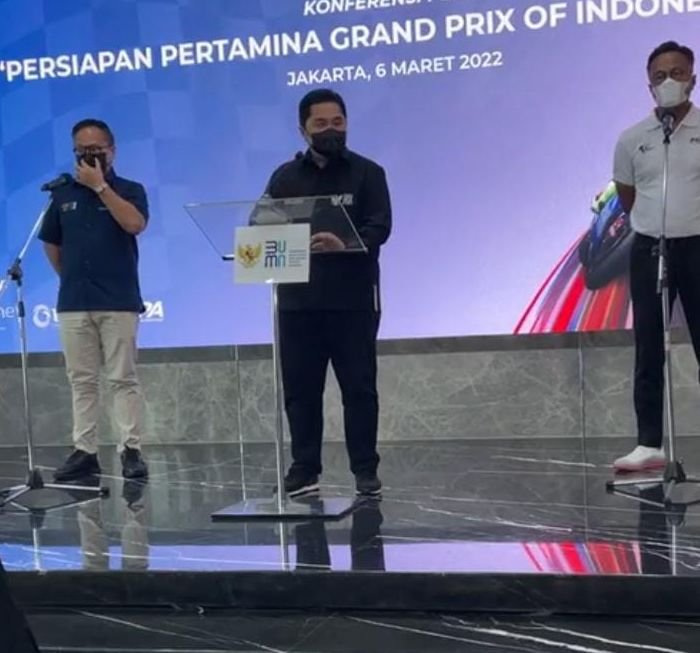 Tiket MotoGP Mandalika 2022 Ludes, Erick Thohir: Stand Tambahan Akan Dibuka untuk 500 Tiket 1 Tiket MotoGP Mandalika 2022 Ludes, Erick Thohir: Stand Tambahan Akan Dibuka untuk 500 Tiket