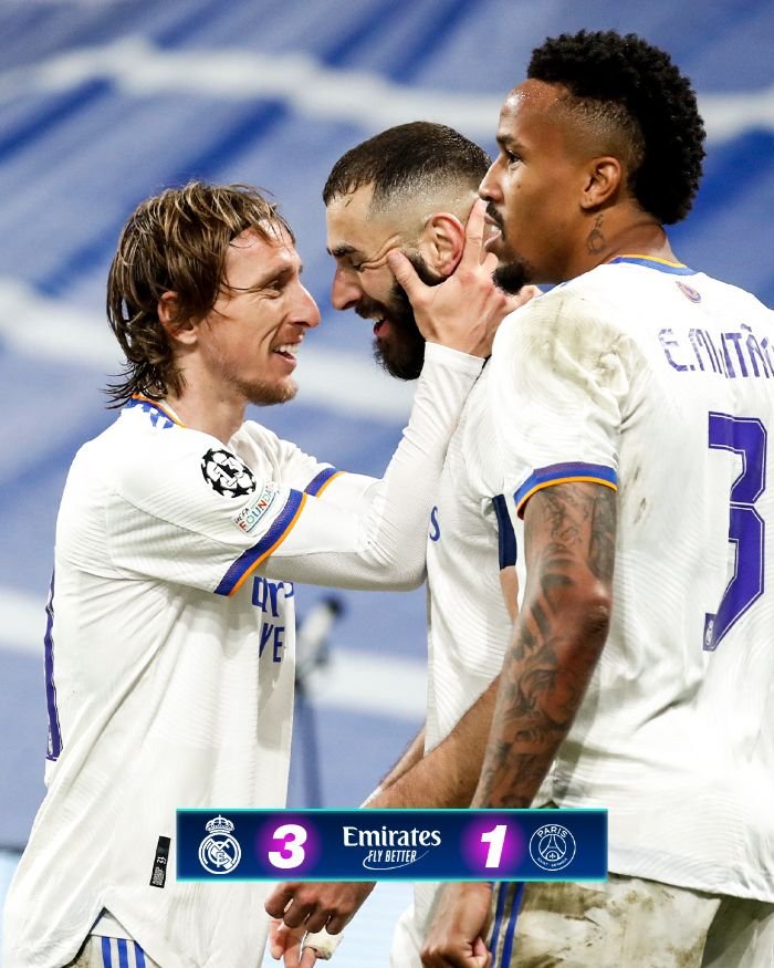 Real Madrid vs PSG, Karim Benzema Cetak Hat trick, Los Blancos Hempaskan Les Parisiens di Liga Champions 2 Real Madrid vs PSG, Karim Benzema Cetak Hat trick, Los Blancos Hempaskan Les Parisiens di Liga Champions