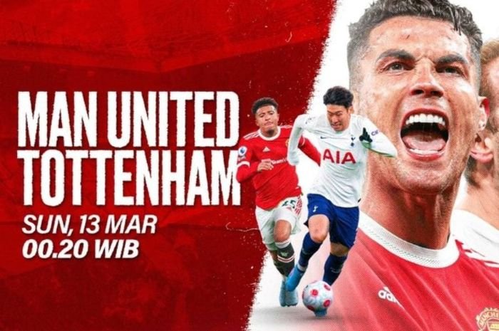 Link Live Streaming Big Match Manchester United vs Tottenham Hotspur, Head To Head, Line Up dan Prediksi 1 Link Live Streaming Big Match Manchester United vs Tottenham Hotspur, Head To Head, Line Up dan Prediksi
