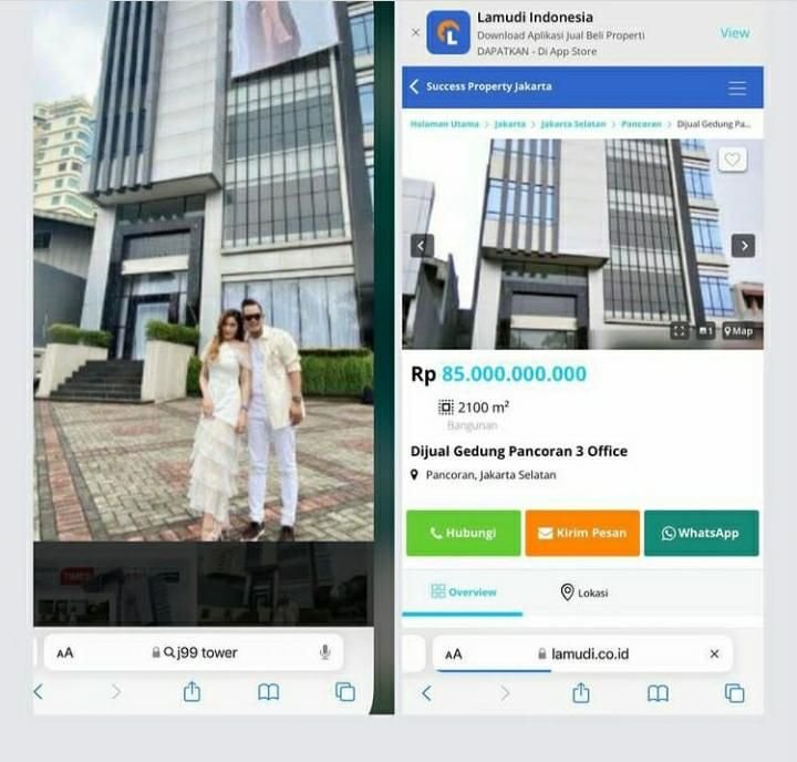 Gedung yang Dihadiahkan Juragan 99 ke Istrinya Cuma Sewa? 4 Gedung yang Dihadiahkan Juragan 99 ke Istrinya Cuma Sewa?