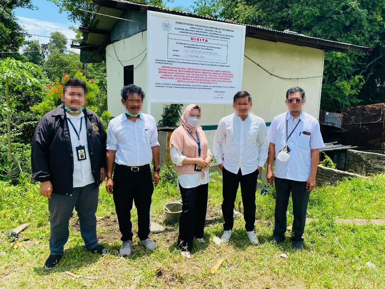 Tak Bayar Pajak Rp3,5 Miliar, Aset 2 Wajib Pajak Disita KPP Tigaraksa