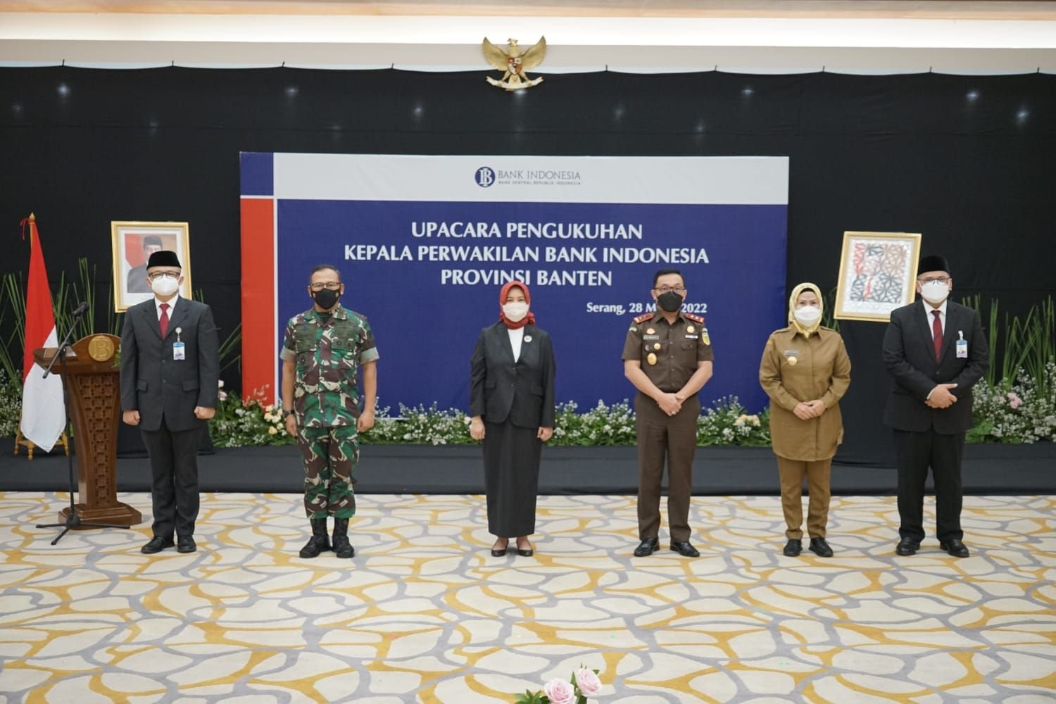 Kepala Perwakilan BI Provinsi Banten Dikukuhkan