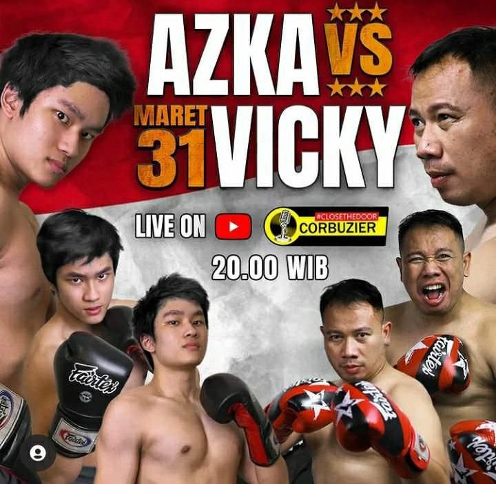 Link Nonton Pertandingan Tinju Azka Corbuzier vs Vicky Prasetyo Malam ini 2 Link Nonton Pertandingan Tinju Azka Corbuzier vs Vicky Prasetyo Malam ini