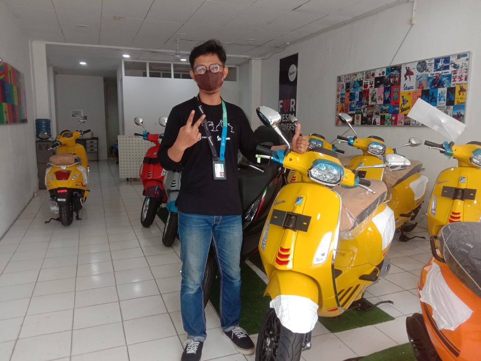 Vespa Piaggio Indonesia Gelar Pameran di Cilegon
